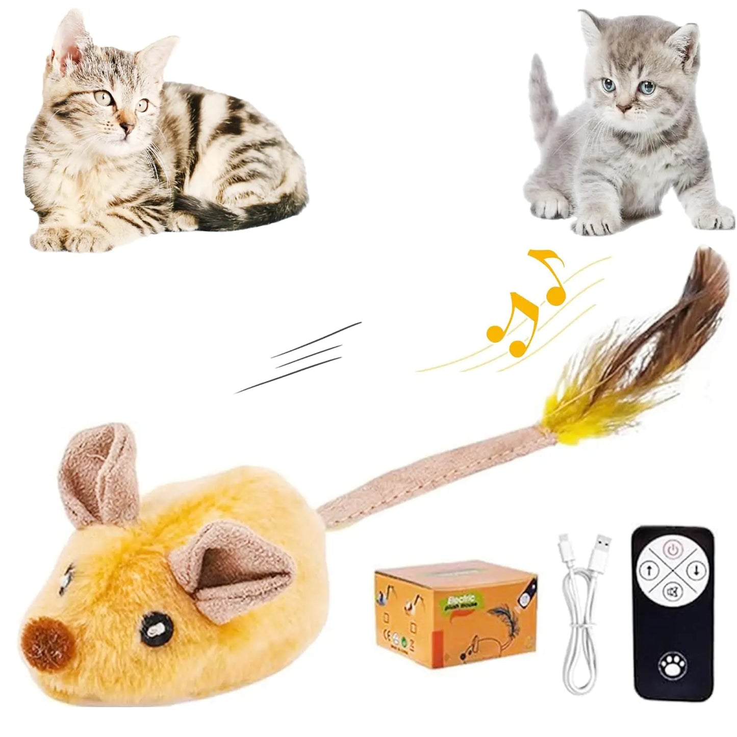 Meowly™ Interactive Mouse Toy