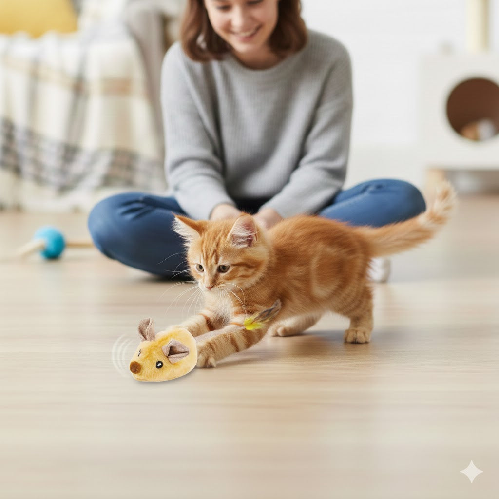 Meowly™ Interactive Mouse Toy