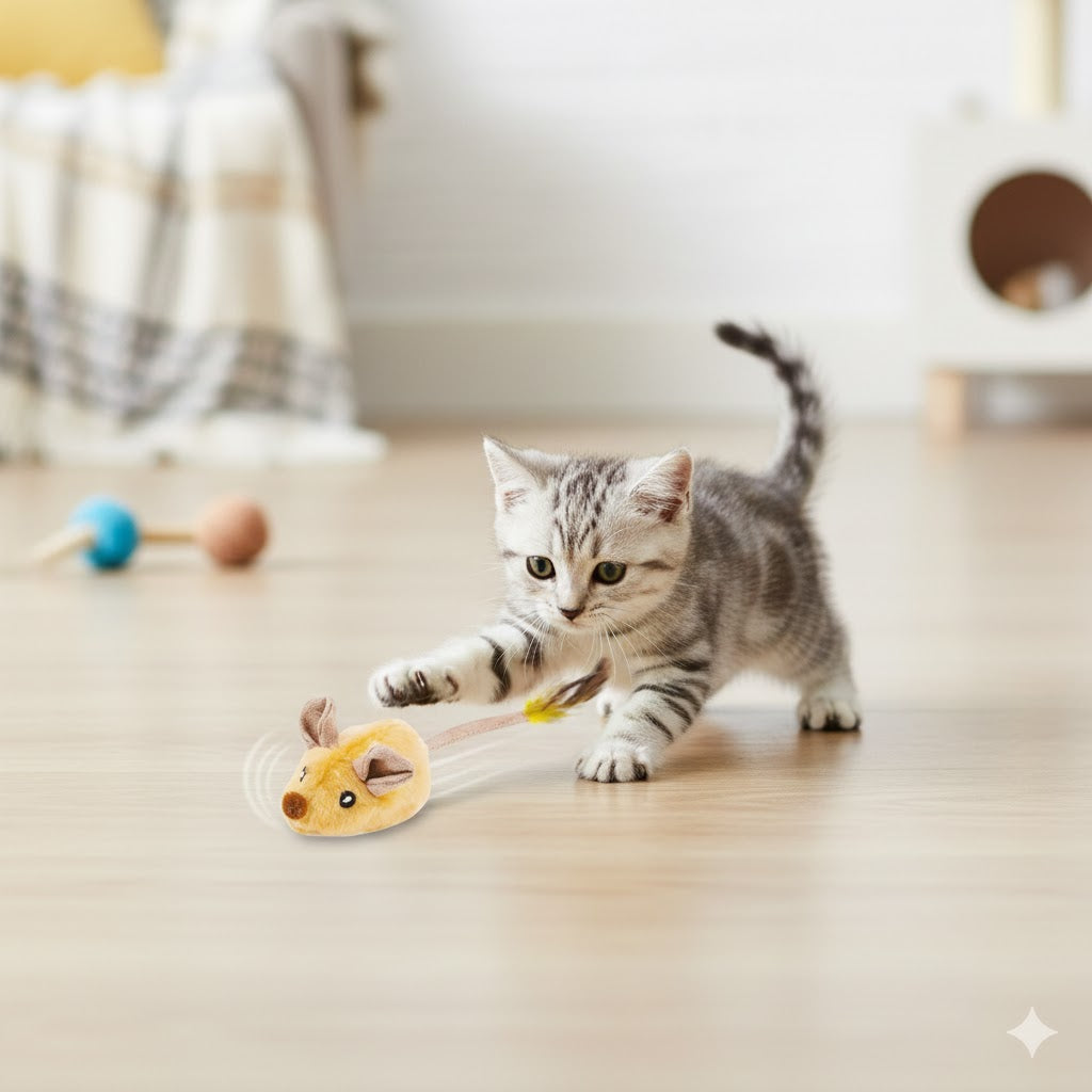 Meowly™ Interactive Mouse Toy